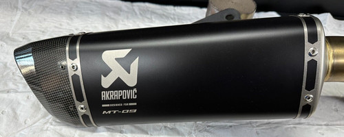Scarico akrapovic completo - completo, di