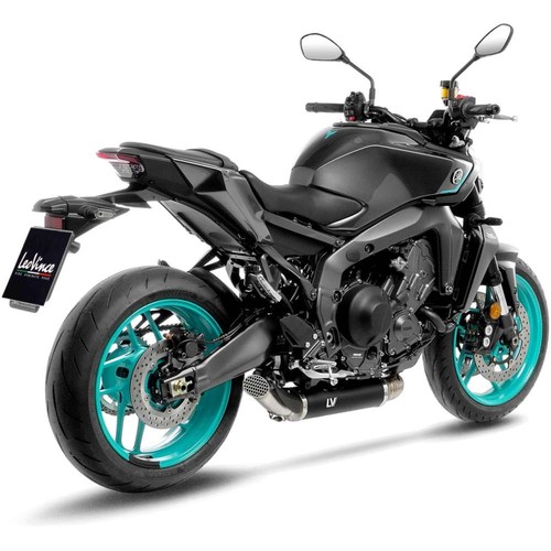 Scarico leovince race black - race,